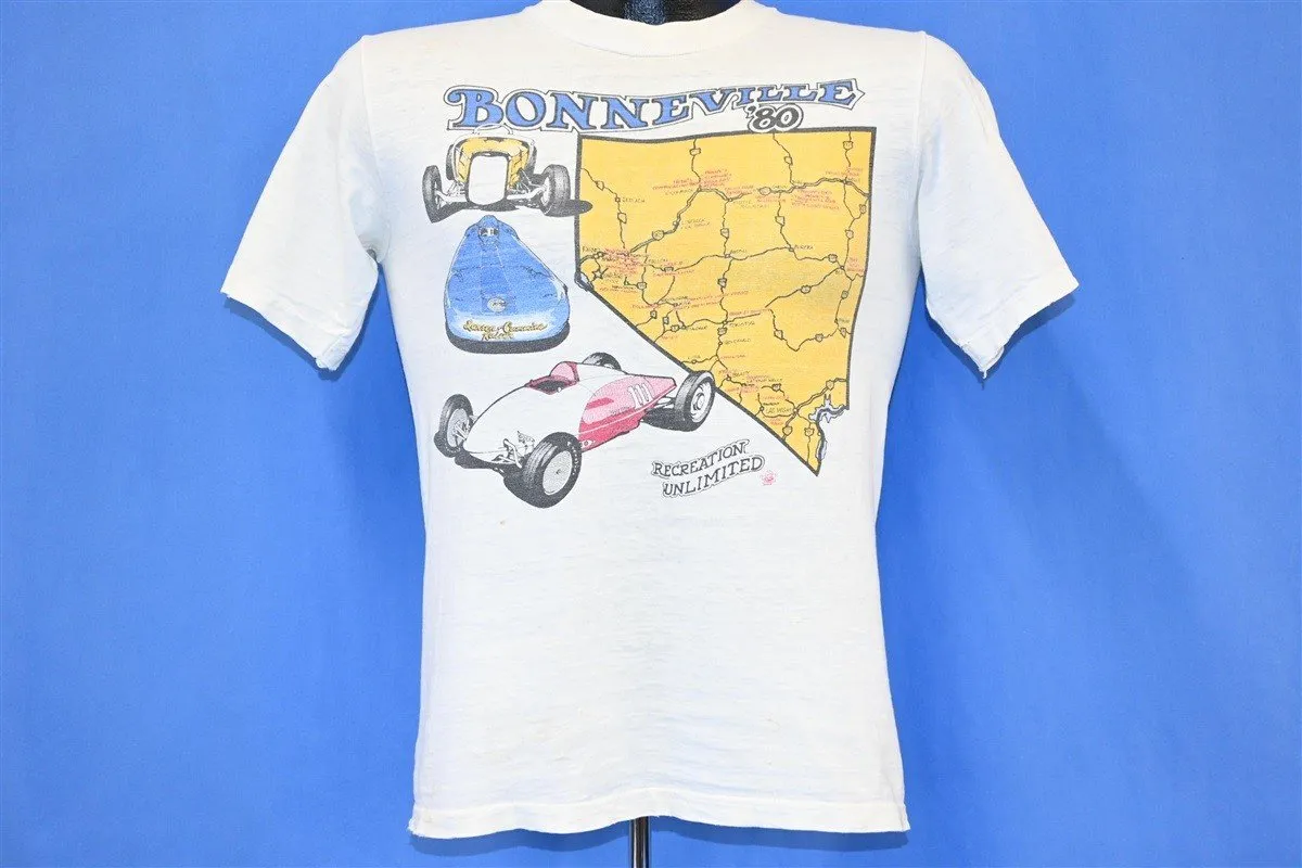 80s Bonneville '80 Speed Racing Nevada Distressed t-shirt Small