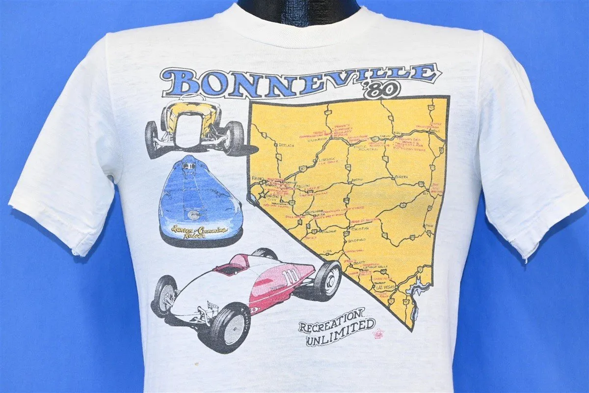 80s Bonneville '80 Speed Racing Nevada Distressed t-shirt Small