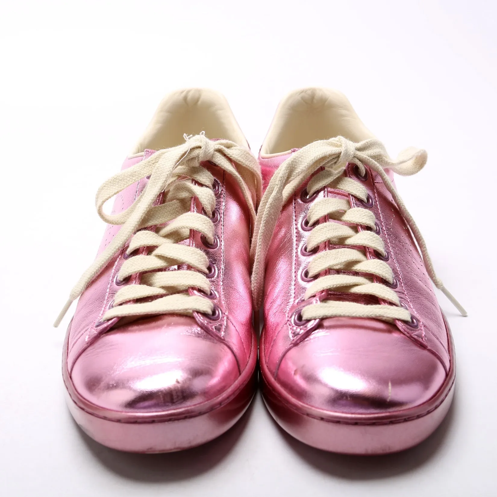 Ace Web Leather Sneakers Size 37.5