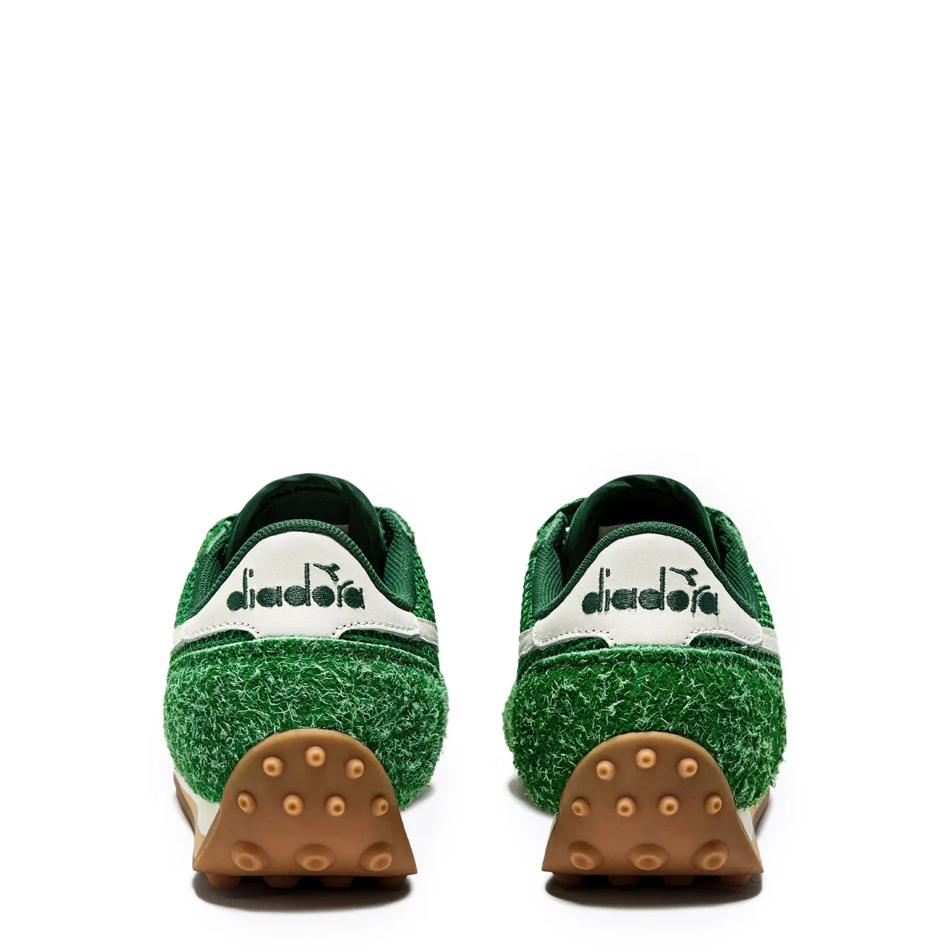 Diadora Womens Rally Trainer Green Peas Cream