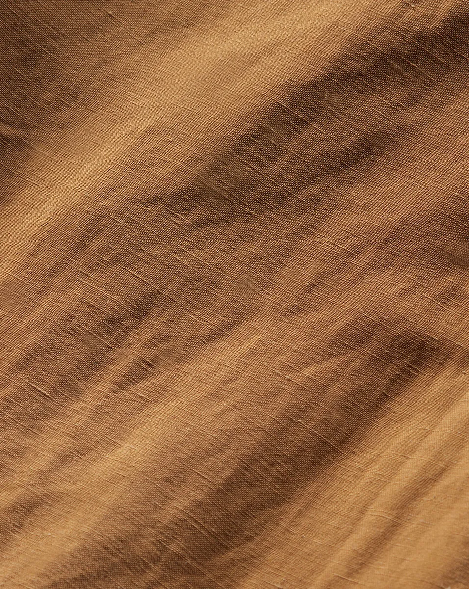 Dova Linen-Blend Pant
