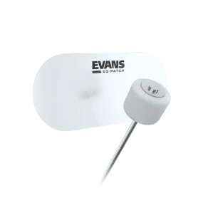 Evans EQPC2 Double Pedal Patch, Clear Plastic