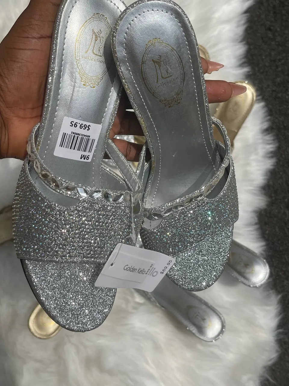 Golden Kello Heels