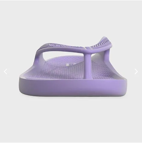 Lightfeet Recycled Arch Support Thongs - Lavender