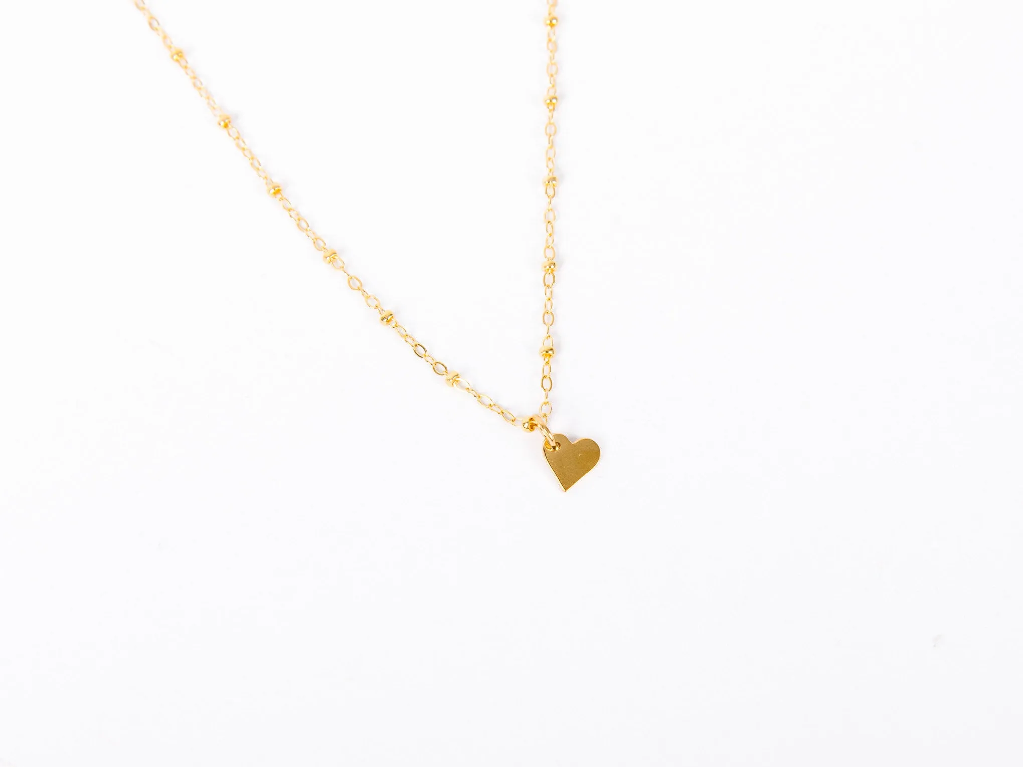 Minimal Heart Necklace Base