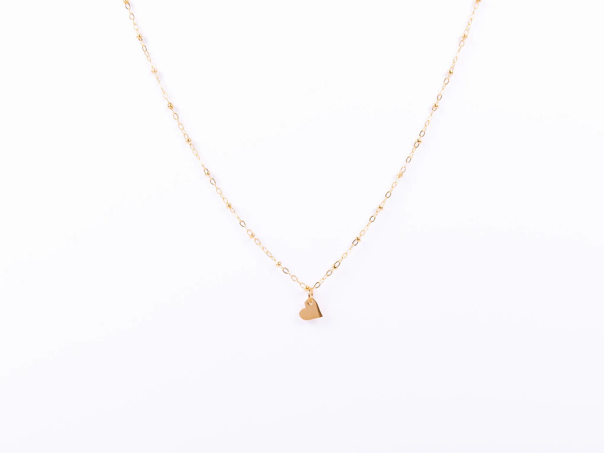 Minimal Heart Necklace Base