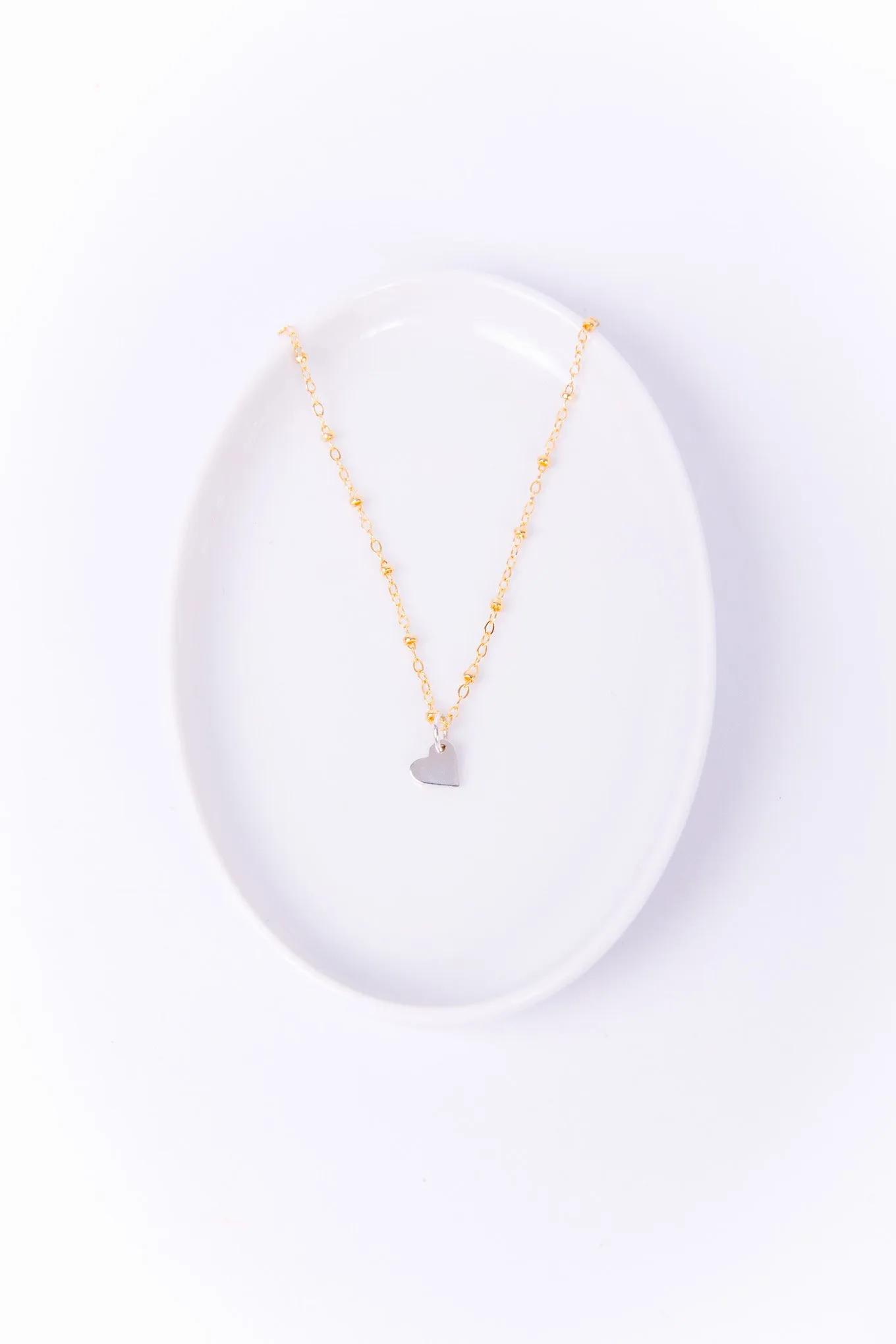 Minimal Heart Necklace Base