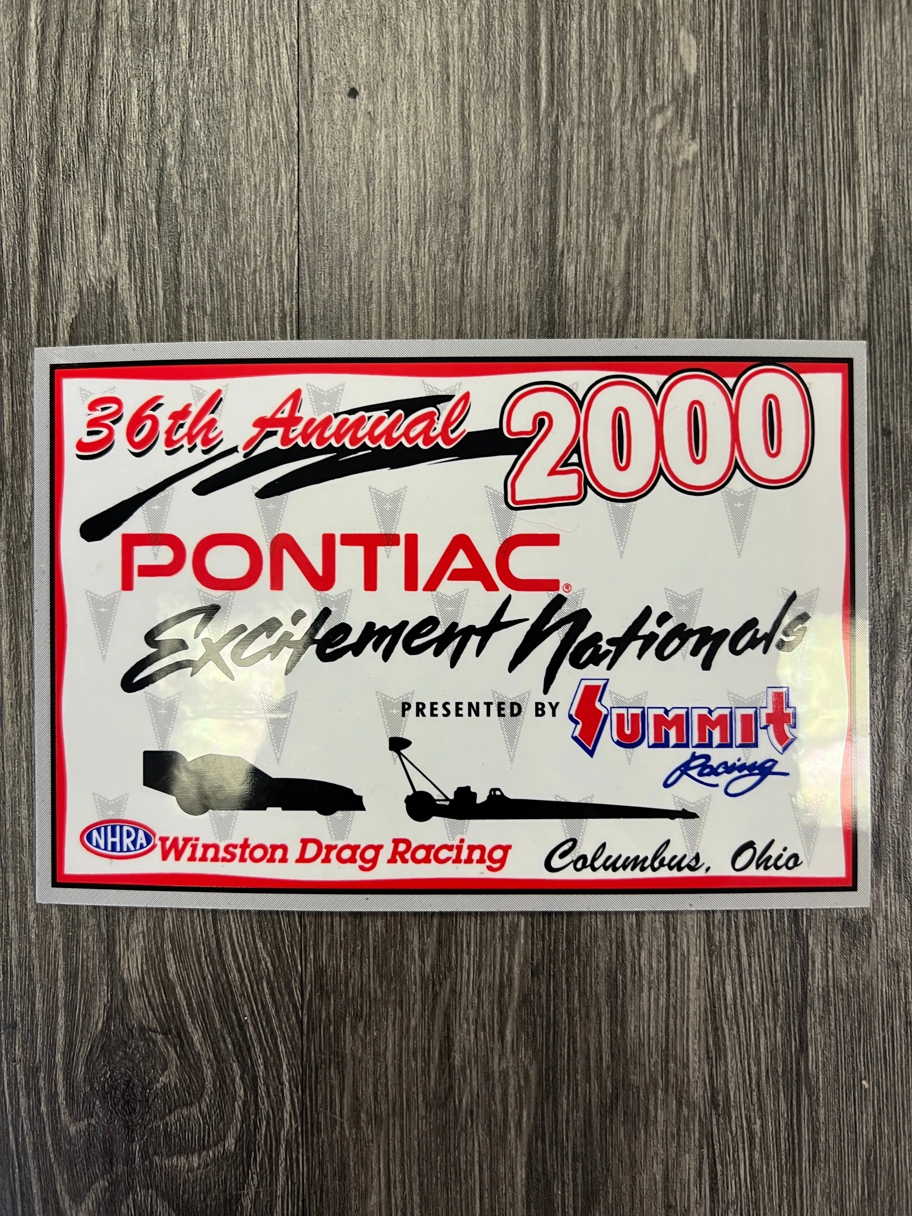 NHRA Springnationals Event Decals