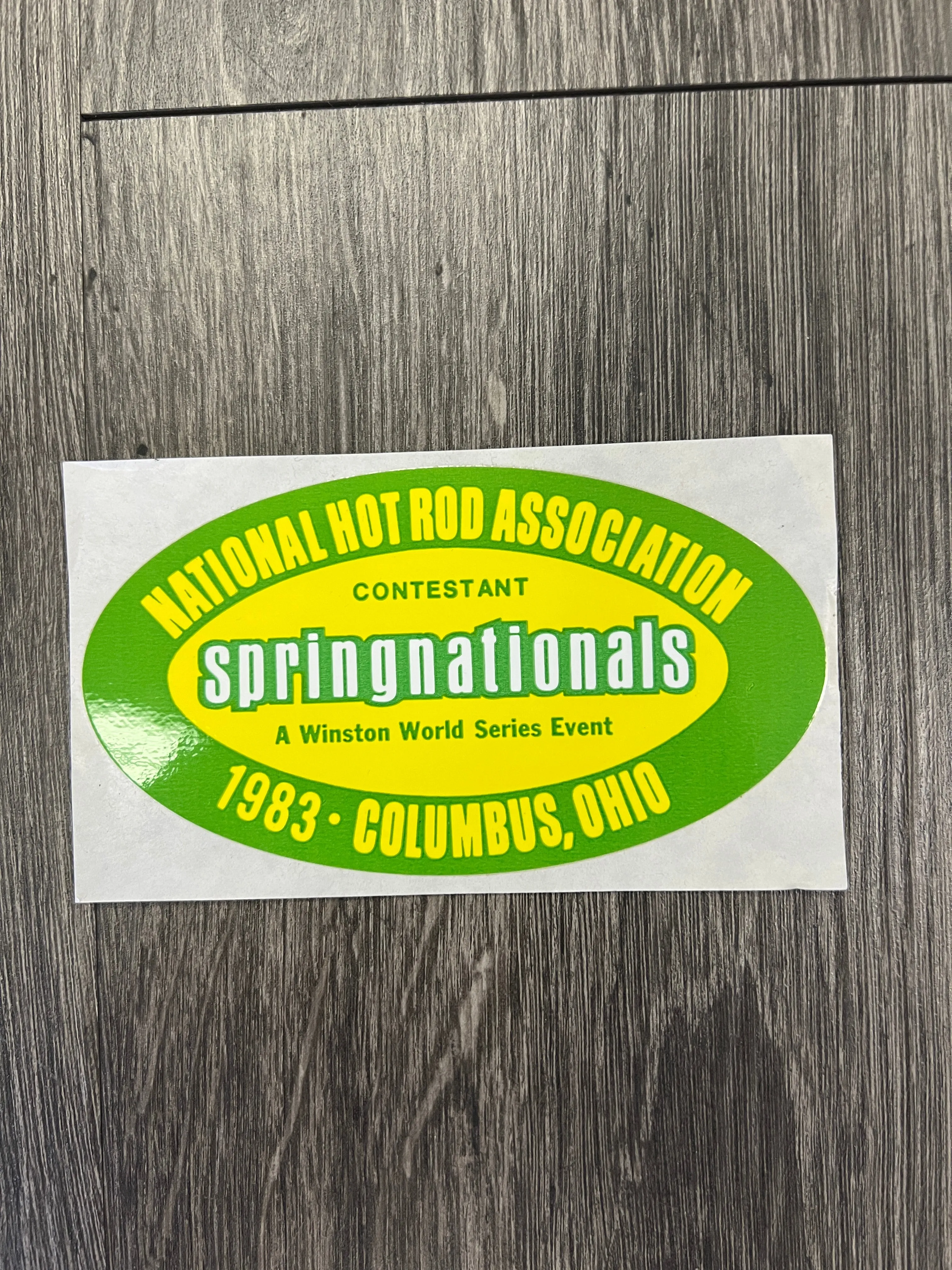 NHRA Springnationals Event Decals