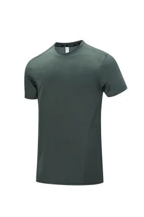 Quick-dry Icy Silk Round-neck Short-sleeved