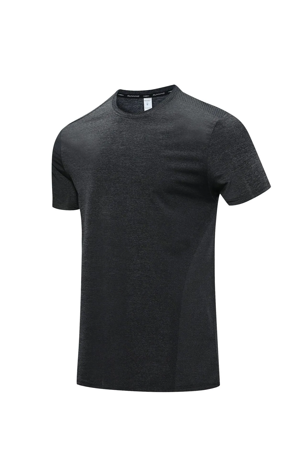 Quick-dry Icy Silk Round-neck Short-sleeved