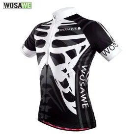 Quick Dry Skeleton Jersey Cycling Sports