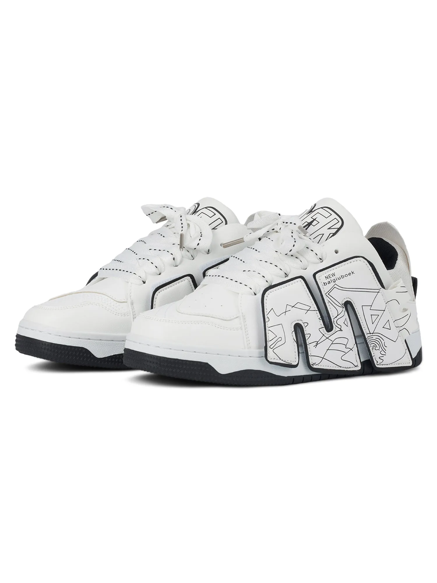 Sneakerhill Versatile Lightweight Soft-soled Board Shoes - 1716