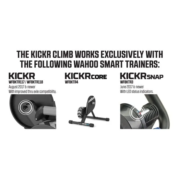 Wahoo KICKR CLIMB Indoor Grade Simulator